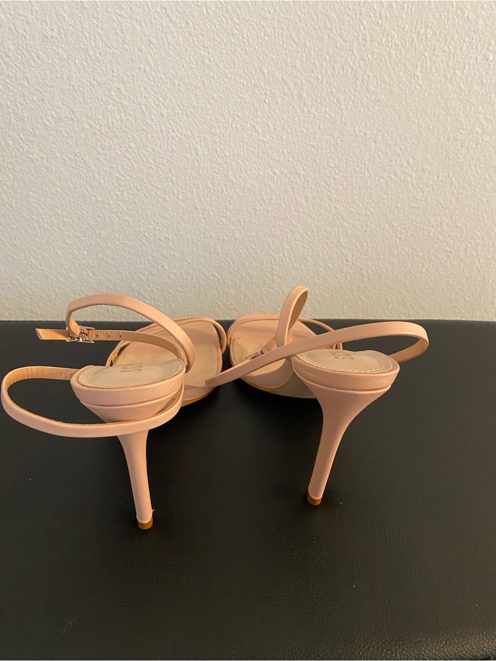 SCHUTZ Blush Strappy High Heel Sandals NWOT - Picture 9 of 13